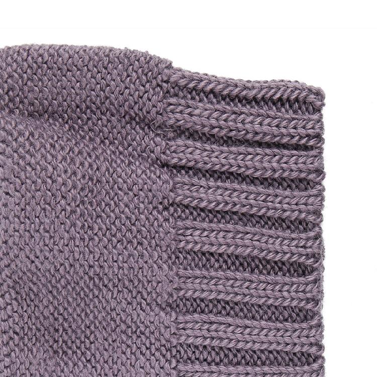 Solid Color Long Twist Braid Beanie Hat Ear Flaps Knitted Hat for Outdoor Sport