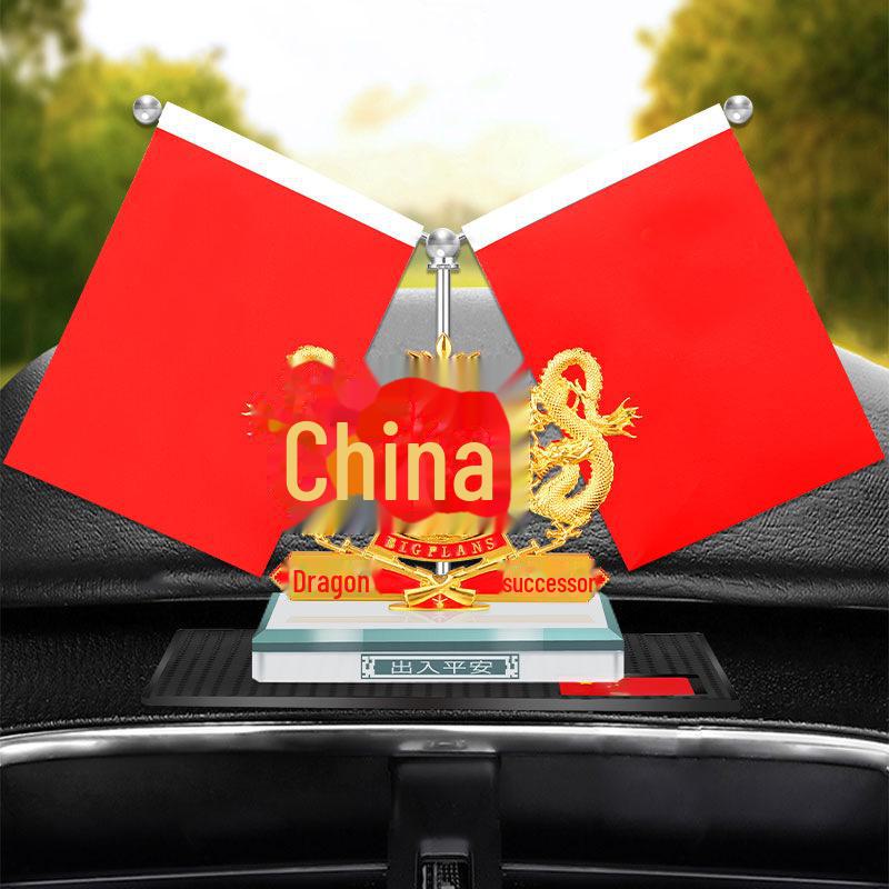Zodiac Double Dragon Car Perfume and Desktop Ornament
