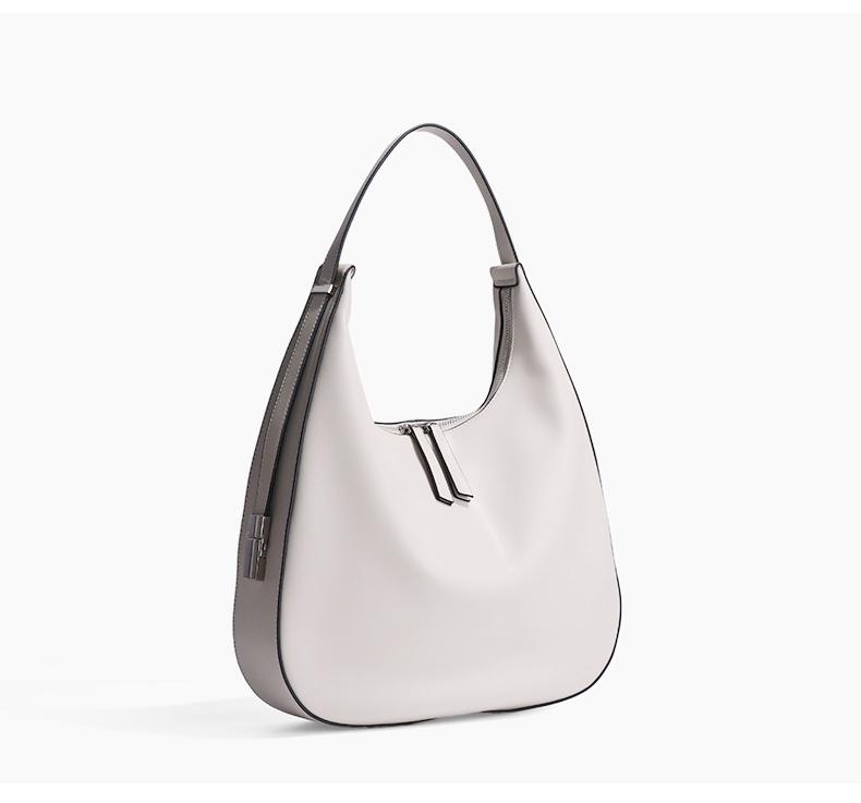 2026 new women's Retro Waxed Genuine Leather Tote Bag Female large capacity Underarm Shoulder Bag Designer Luxury Brand Handbag
