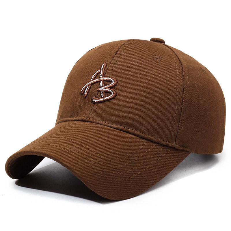 Trendy Embroidered Letter Baseball Cap With Adjustable Fit For Casual Men And Women