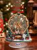 2D flat acrylic Christmas Ferris wheel decoration ornament base rotatable ornament handicraft ornament gift