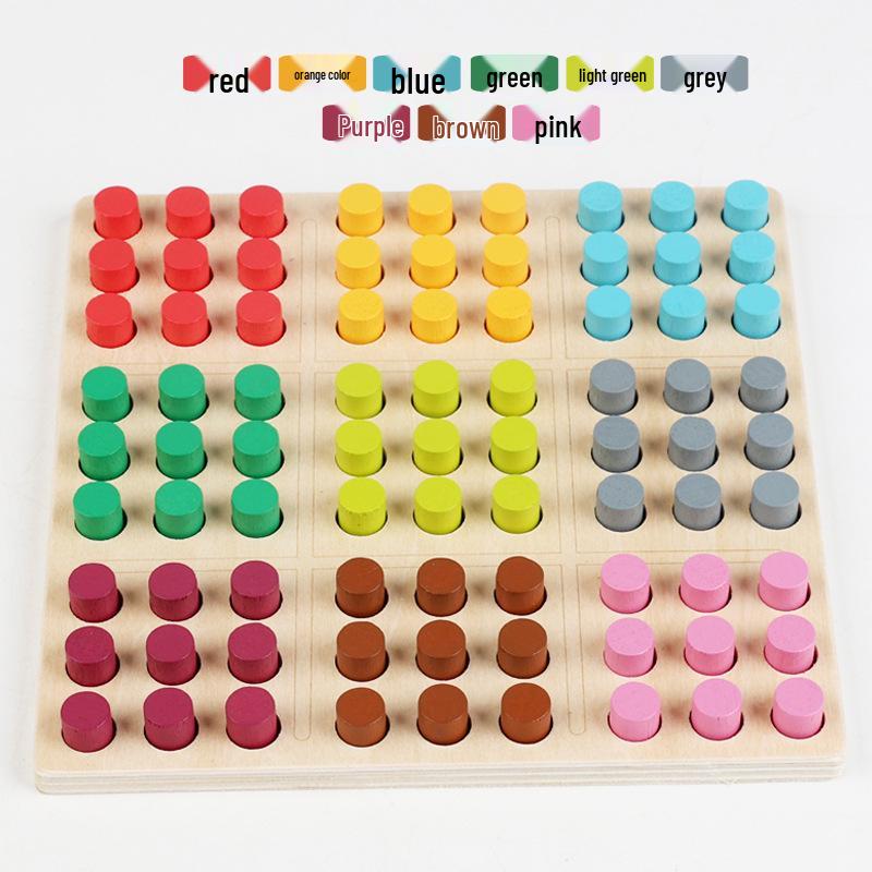 Sudoku Puzzle Board: Logic & Brain Development Toy for Kids' Early Education