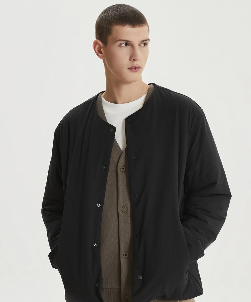 New Balance Nbnqf4M931 / Men Cloud Padded Cardigan (Black)