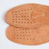 1Pair Ultra Thin Breathable Leather Shoe Insoles Large Size Absorb Sweat