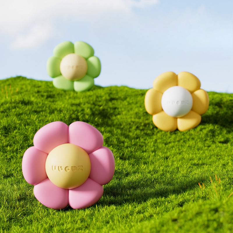 Pink Flower Design Silicone Door Handle Protector Anti Collision Soft Pad For Cabinet Wardrobe Drawer Protection KTY