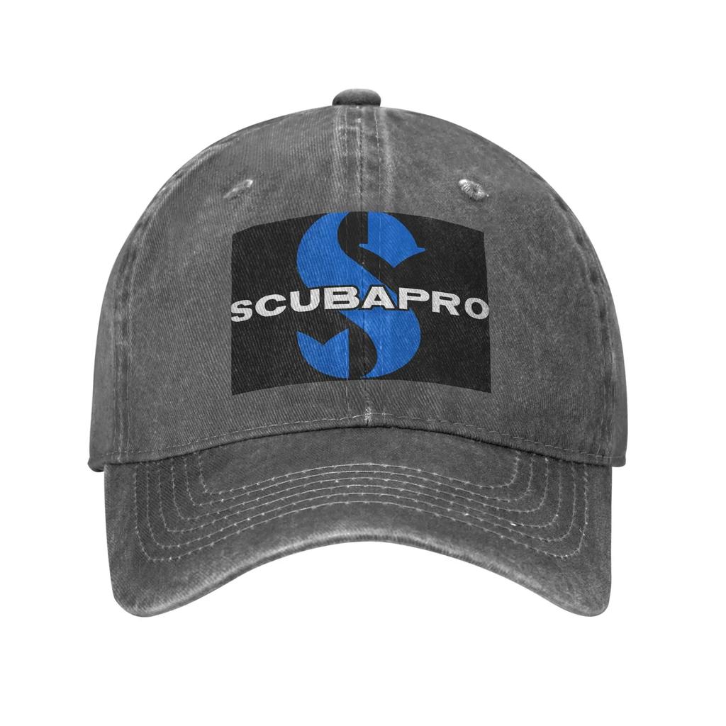 Scubapros Diving Logo Denim Cap Casual Baseball Caps Adjustable Hat Summer Unisex Baseball Hats