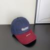 Fashion Hat Contrast Color Letter Embroidery Baseball Cap Unisex Korean Version Versatile Daily Cap Face Small Sunscreen Visor