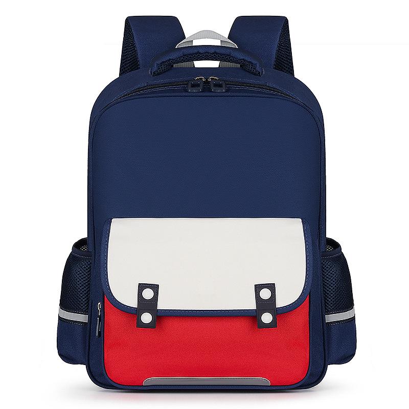Custom Logo Backpack for Kindergarten & Elementary Students - Double Shoulder Bag for School, Training & Coaching Classes