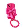 Goddess Samsung A72 Silicone Case: M04S Bow Bead Chain, Anti-Fall Big Wave A10, A24