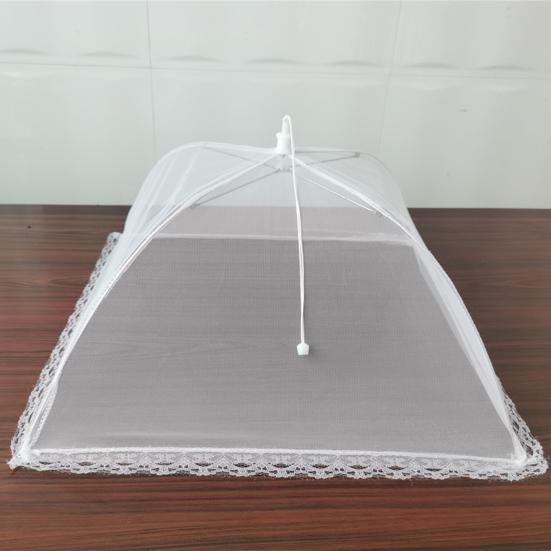 Mesh Food Cover for Picnic Camping Large Pop-Up Tent Umbrella Collapsible Reusable Mesh Covers for Outdoor BBQ Parties