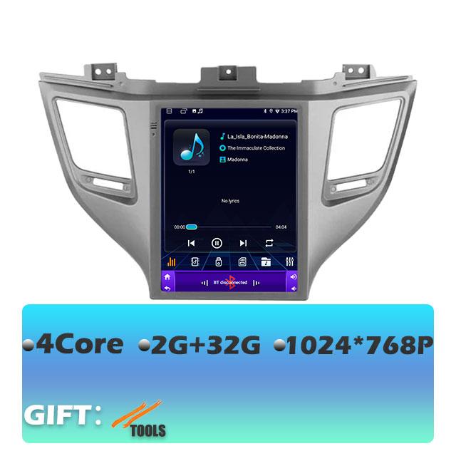 

9,7 для Hyundai Tucson 3 2015-2018 Carplay Android 14 автомобильное радио мультимедиа видеоплеер навигация головное устройство стерео аудио