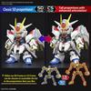 SD Gundam Cross Silhouette SDCS Mobile Suit Gundam SEED FREEDOM Mighty Strike Freedom Gundam Plastic Model Kit Pre-colored