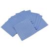 100pcs/lot10x10x1mm GPU CPU PS3 PS2 XBOX Heatsink Cooling Thermal Conductive Silicone Pad Works For TV Boards Proper Electronics