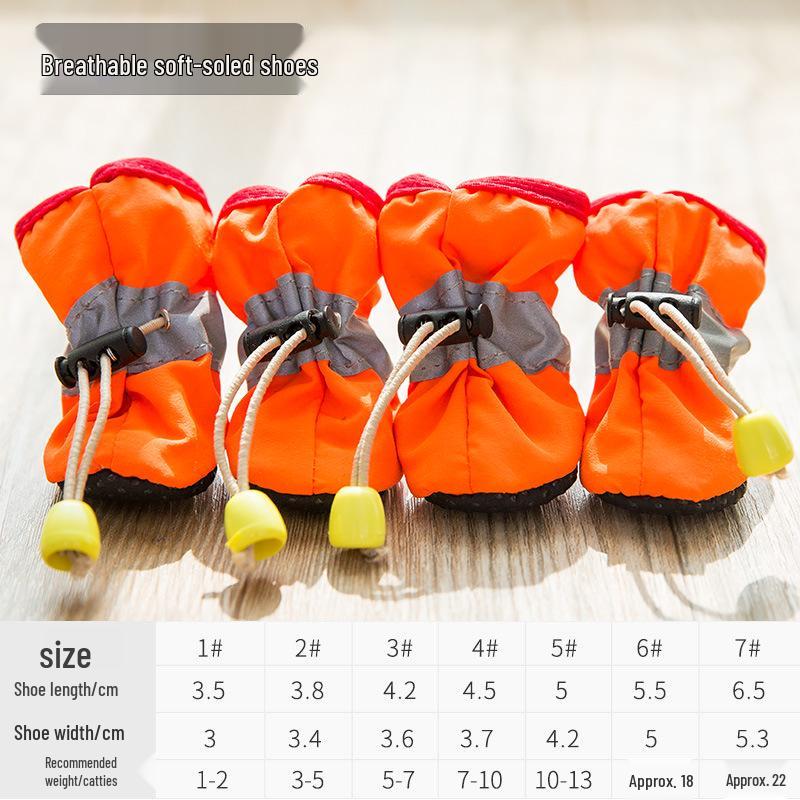 Breathable Small Dog Shoes – Non-Waterproof Paw Covers for Pomeranians & Bichons, Suitable for Spring & Winter