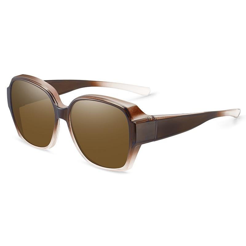 Sunglasses Stylish Square Shades Cover Sunglasses Anti-Glare Uv400 Goggles For Sun  Travel Sports