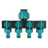 Faucet Connector Garden Accessories Water Distributor 4 Way Watering Supplies Irrigation Fittings Tool Hose Splitter System Home