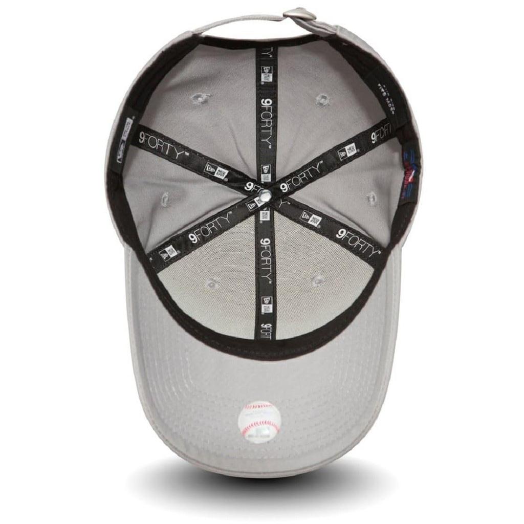 New Era 9FORTY MLB New York Yankees Strapback Baseball Cap Grey Adjustable Youth Boys Kids Hat