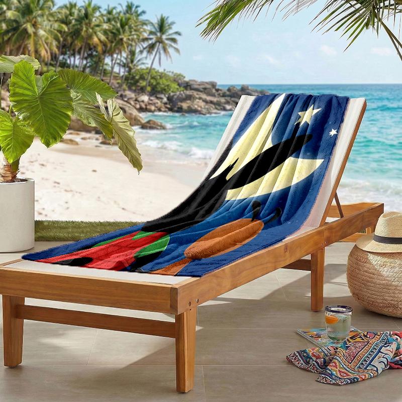 Bunny Fashion Beach Towel: Ideal for Summer Adventures Soft, absorbent and quick drying suitable for swimming and bathing