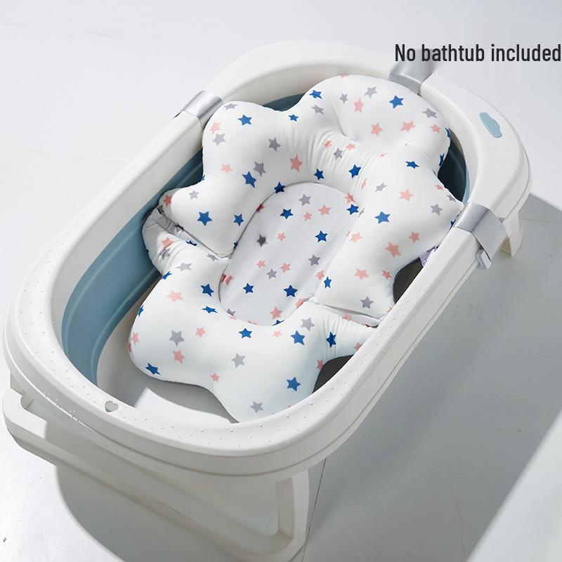 Newborn Baby Non-Slip Bath Net & Floating Pad