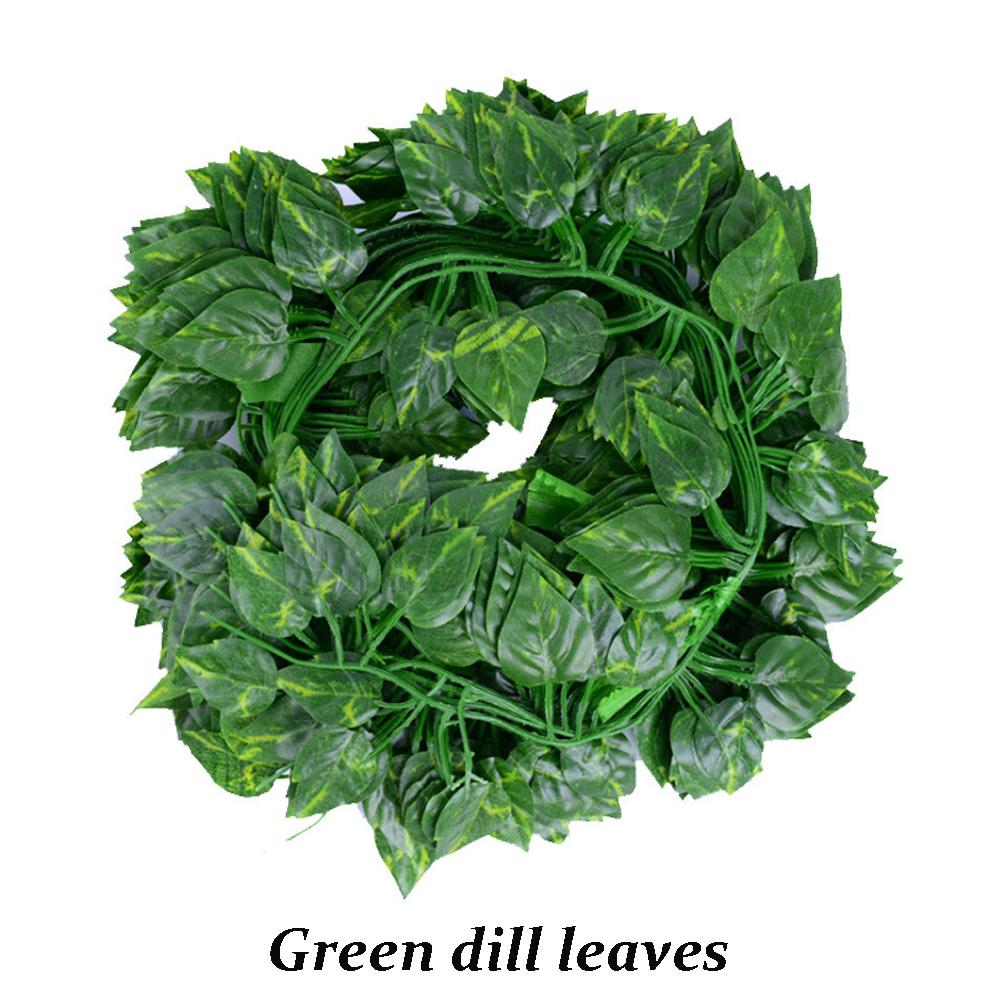 

12/6/1 шт./упак. Искусственная лиана, подвеска на стену, искусственные растения, плющ, листья на нити для дома, улицы, сада, свадебной вечеринки, украшение 12PCS