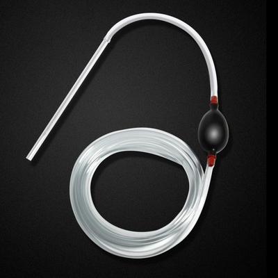 Aquarium Water Changer 2M Silicone Hose Vacuum Siphon Pump Clean Gravel Cleaners