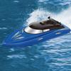 2.4G Waterproof Remote Control Boat High Speed RC Ship Speedboat Children Toy ModelBlue