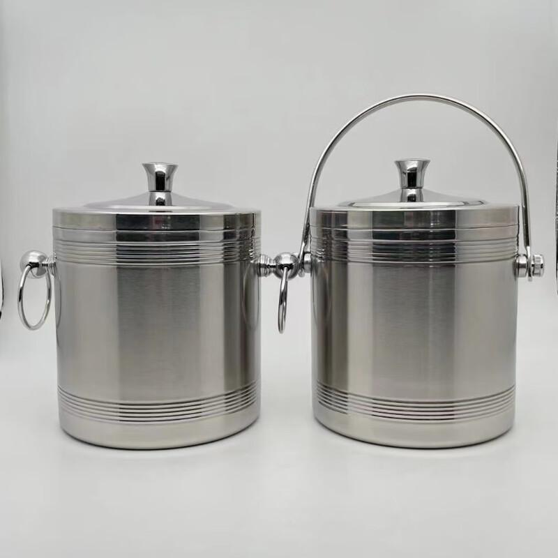 Portable Double-Layer Ice Bucket