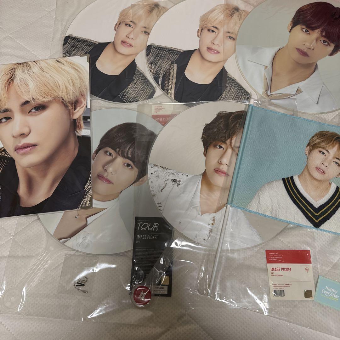 

[USED] Taehyung fan pre-photo set bts