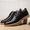 Mode Britisches Rindsleder Business Herren Kleiderschuhe Frühling Herbst Weiche Sohle Samt Erhöhungsschuhe Mann Mode Lässige Slipper Herren