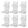 5Pcs Automatic Bird Water Dispenser 180Ml Leak Proof Hanging Water Bottle for Parrot Cockatiel Budgie Canary Finch Lovebird