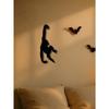 Adhesive Animal Wall Hooks Cute Monkey Cat Design Removable Waterproof Home Organization