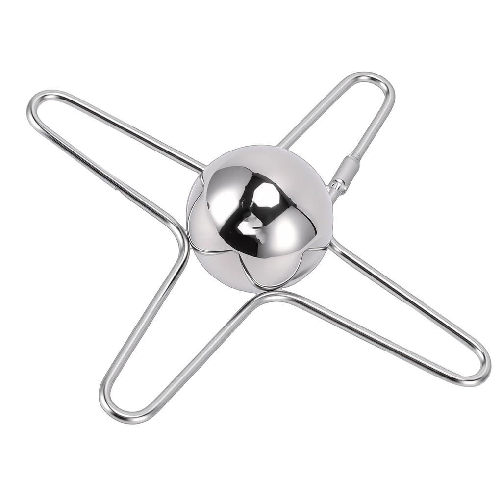 Coffee Cooling Ball Reusable Stainless Steel Coffee Chilling Ball with Stand for Tea Juice