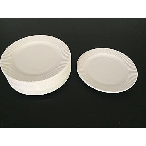 Yamato Bussan Paper Plates, Commercial Use, 15cm, 100 Plates