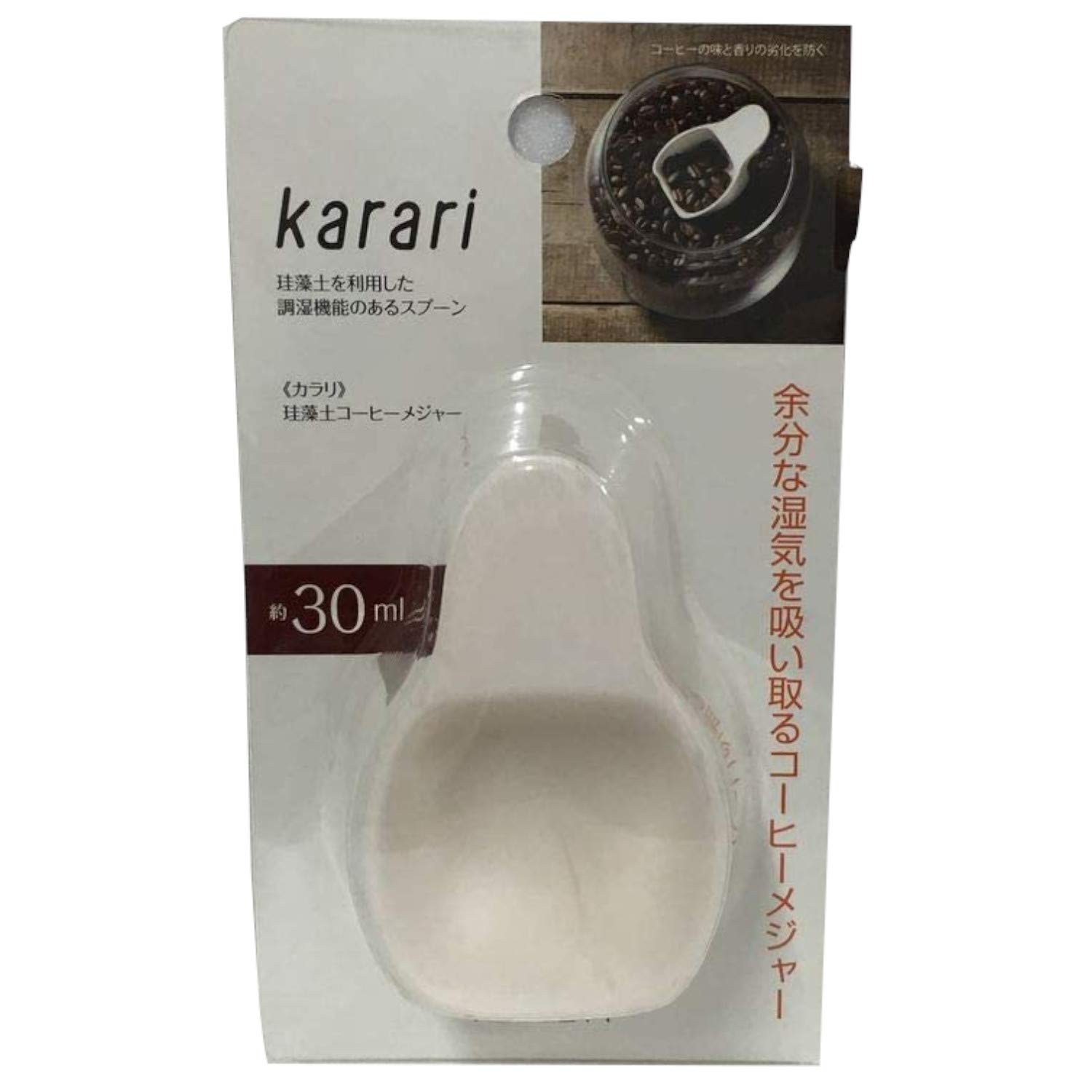 

Мерная ложка для кофе Anesti, Белая, Прибл.. 30 мл, Калари, Влагопоглощающий, HO1892