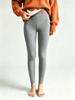 Plus-Size Velvet Lined Warm Leggings - Autumn/Winter Thickened Lambskin