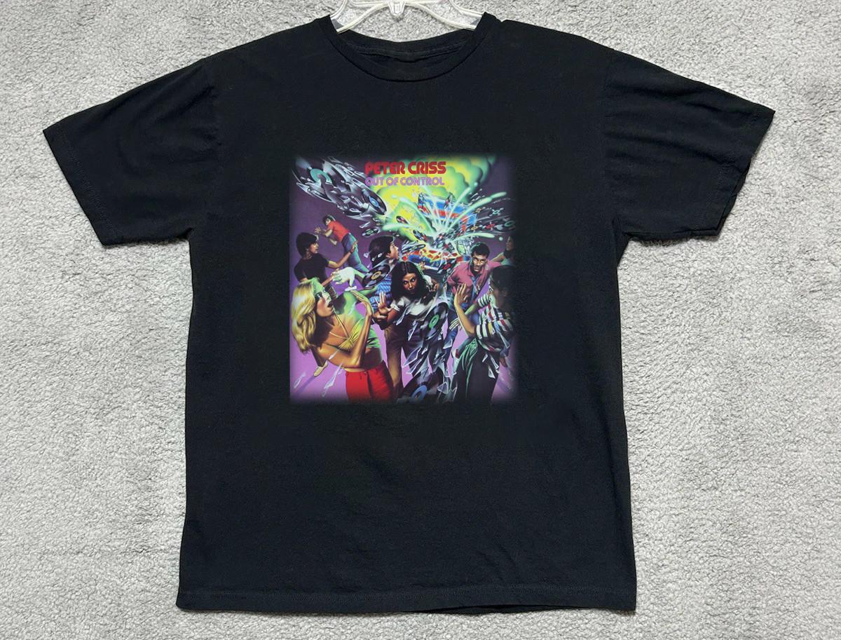 Hot Out of Control Peter Criss Cotton Black S-5XL Shirt SN082 XL