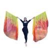 Portables Durability Workout Flags In Flame Gradients Color Polyester Fitness Banners for Outdoor Exercise and Sports