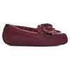 UGG Leisure Fluff Bow Mini Loafers 'Tan Velvet Black' Women's 1138650