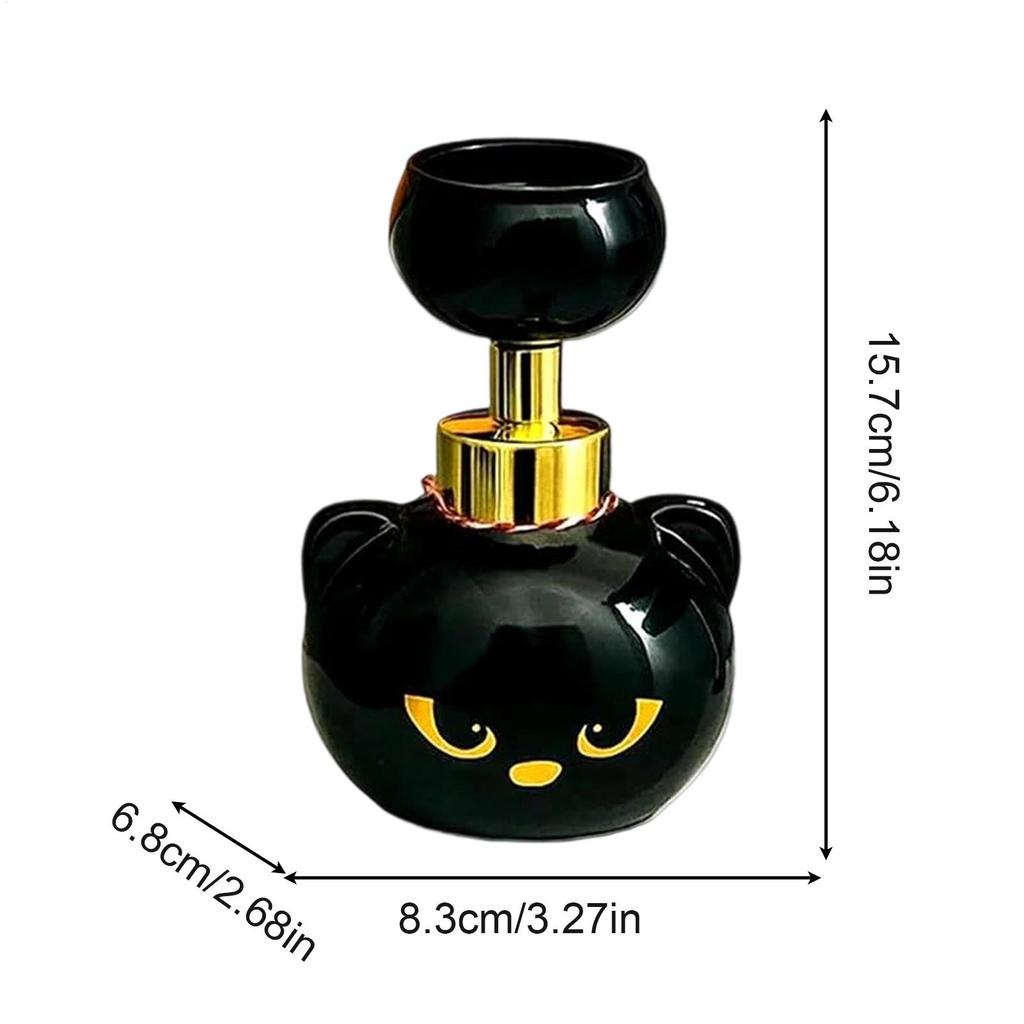 Cat Paw Soap Foam Dispenser Liquid Soap Dispenser Cute Bathroom Countertop Soap Dispensers Cat Paw Print Push Up Foamer