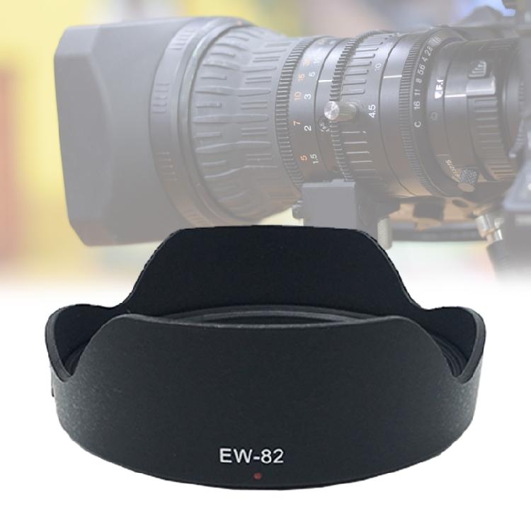 Camera Lens Hood Shade EW-82 Lens Cover for EF 16-35mm f/1.4 IS Lens 77mm Diameter Easy Accessible