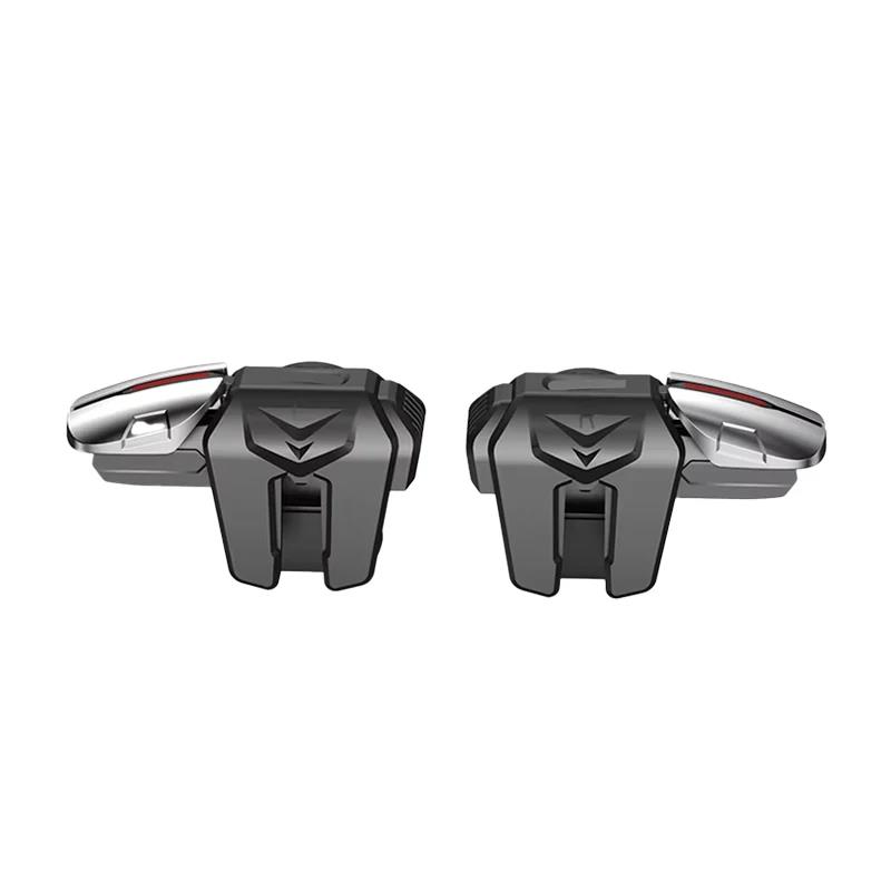 DATA FROG Six Fingers G21 Mobile Game Trigger for PUBG Phone Aim Shooting L1 R1 Key Alloy Button for Universal Gamepad Joystick 5