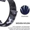 20mm 22mm Nylon Loop Strap for Garmin Forerunner 55 165 965 265 265 Music Venu 3/2 Bracelet Band for Garmin Active/Vivoactive 5