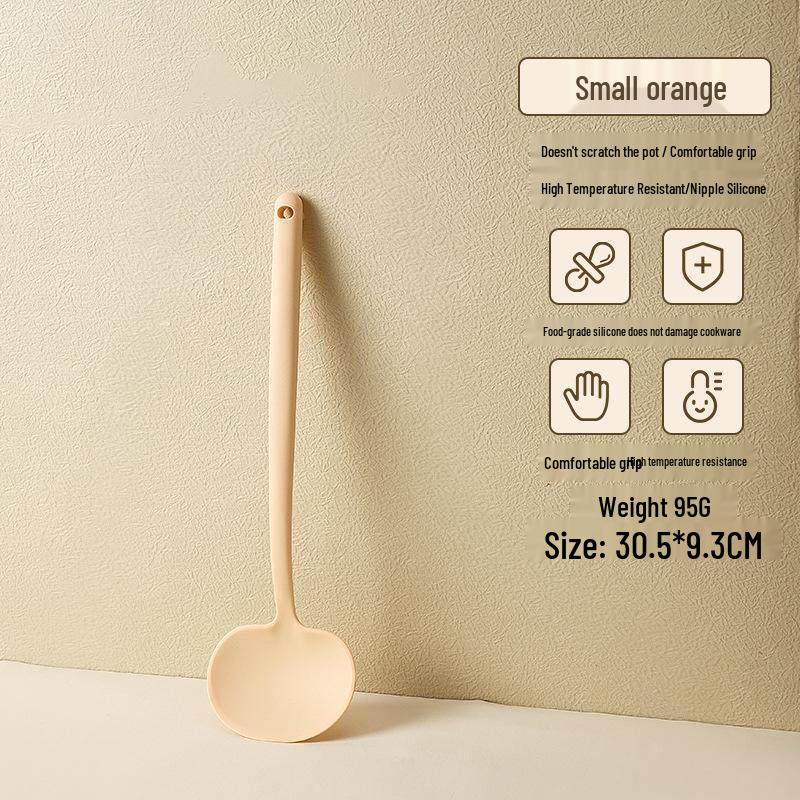 DM Silicone Mushroom Spatula Set for Non-Stick Pans