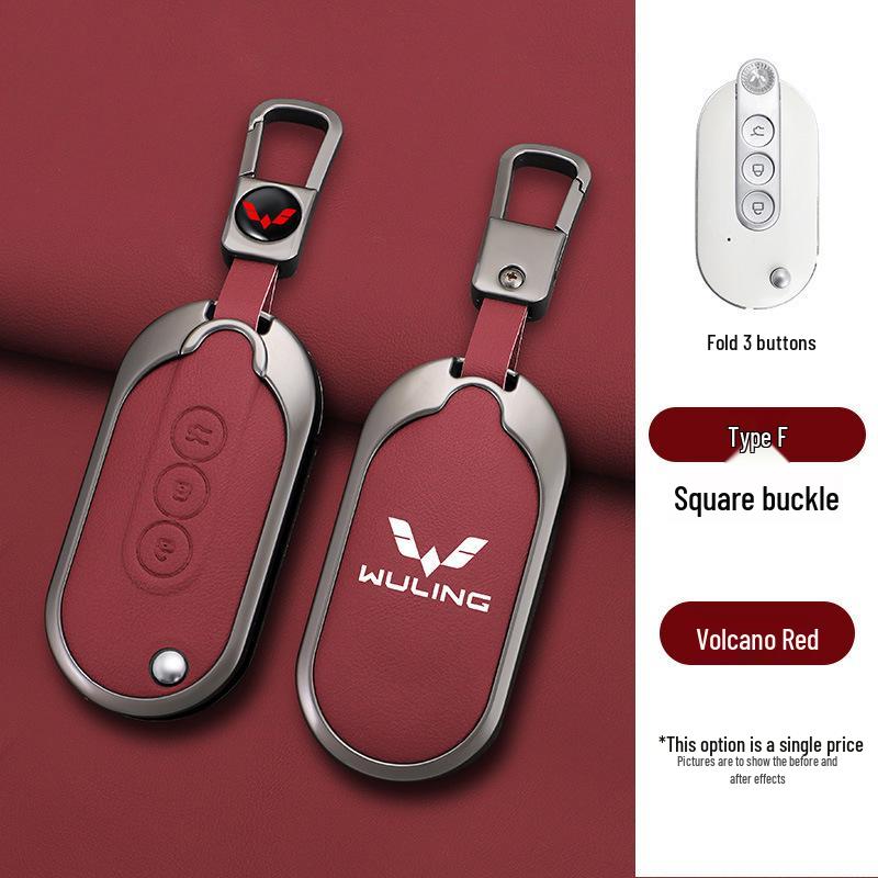 Wuling Hongguang Mini 3rd Gen Key Cover with Buckle for Macaron Series