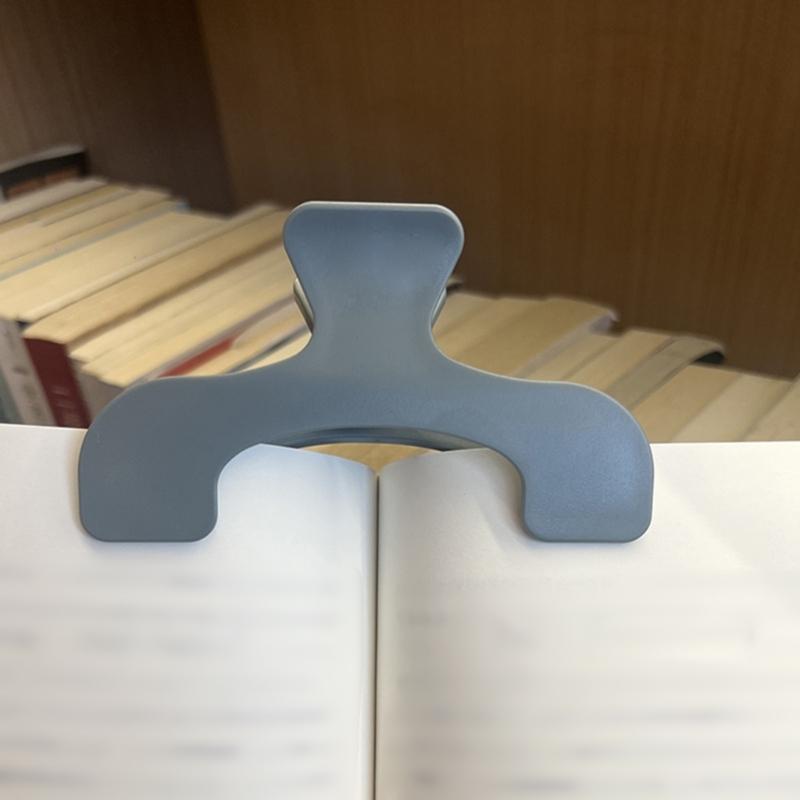 Book Clip for Reading Portable Book Page Holder Book Opener Holder Page Marker Clips Book Reading Accessories