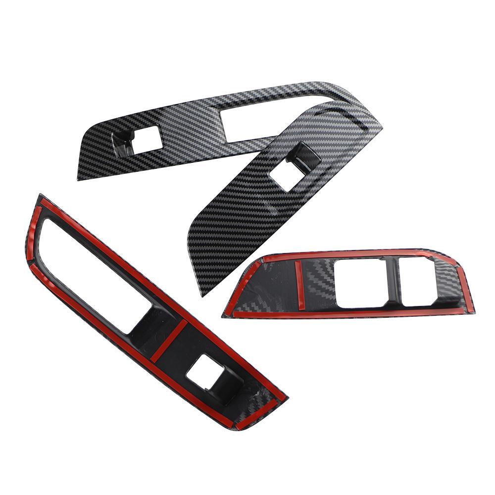 Door Window Lift Control Panel Decorative Frame for MG4 EV MG 4 ELECTRIC 2022-2024 LHD Window Switch Panel Trim Cover Acc