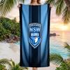 NSW Blues Fashion Beach Towel Portable Soft Quick Dry Towel For Swimming Camping Holiday Use