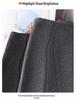 Women's Grey Wool Blend High-Waisted A-Line Skirt - Autumn/Winter 2025 Collection