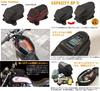 DEGNER Magnetic Tank Bag for Black Motorcycles, NB-127,