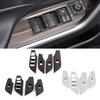 For Toyota Rav 4 Rav4 5 Gen LHD -2025 Inner Door Armrest Window Lift Switch Button Panel Cover Trim Sticker